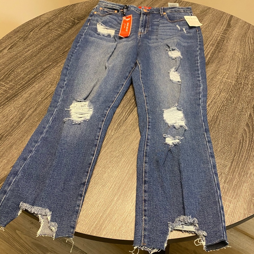 Straight leg jeans